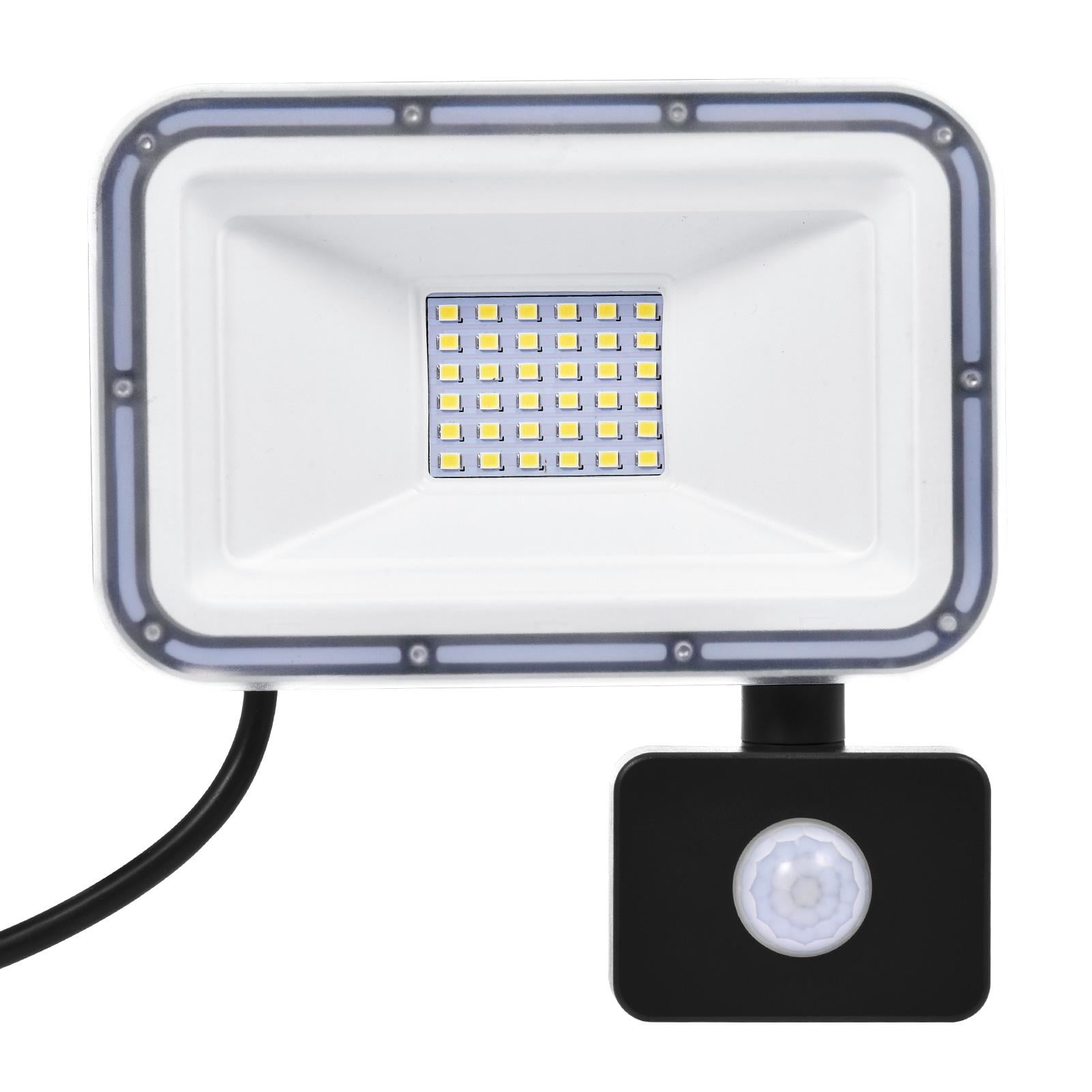 Details about   PIR Motion Sensor 50W 100W LED Flood Light Garden Security Cool/Warm White 