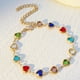 thumbnail image 1 of Collar para mujer, joyería para mujer, joyería para mujer, pulsera colorida y bonita para mujer, pulseras delicadas con cadena ajustable, joyería delicada, collar con alas de ángel., 1 of 5