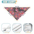 thumbnail image 6 of Dog Bandana 2 Pack,Dachshund Dog and Flower Floral Bandanas for Dogs,Cat Bandana,Small/ Large Dog Bandana 2 Size,Dog Bandanas, 6 of 6