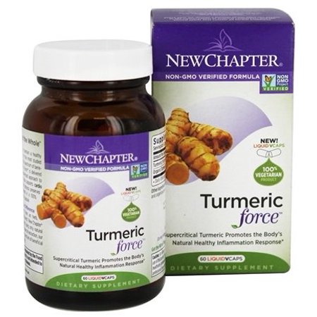 Force 60 Capsules - New Chapter Turmeric Force Capsules, 400mg, 60 Ct