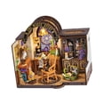 thumbnail image 3 of TISHITA DIY Miniature Dollhouse Kits Dollhouse Kit with LED Crafts with Accessories Mini Book House, 3 of 8