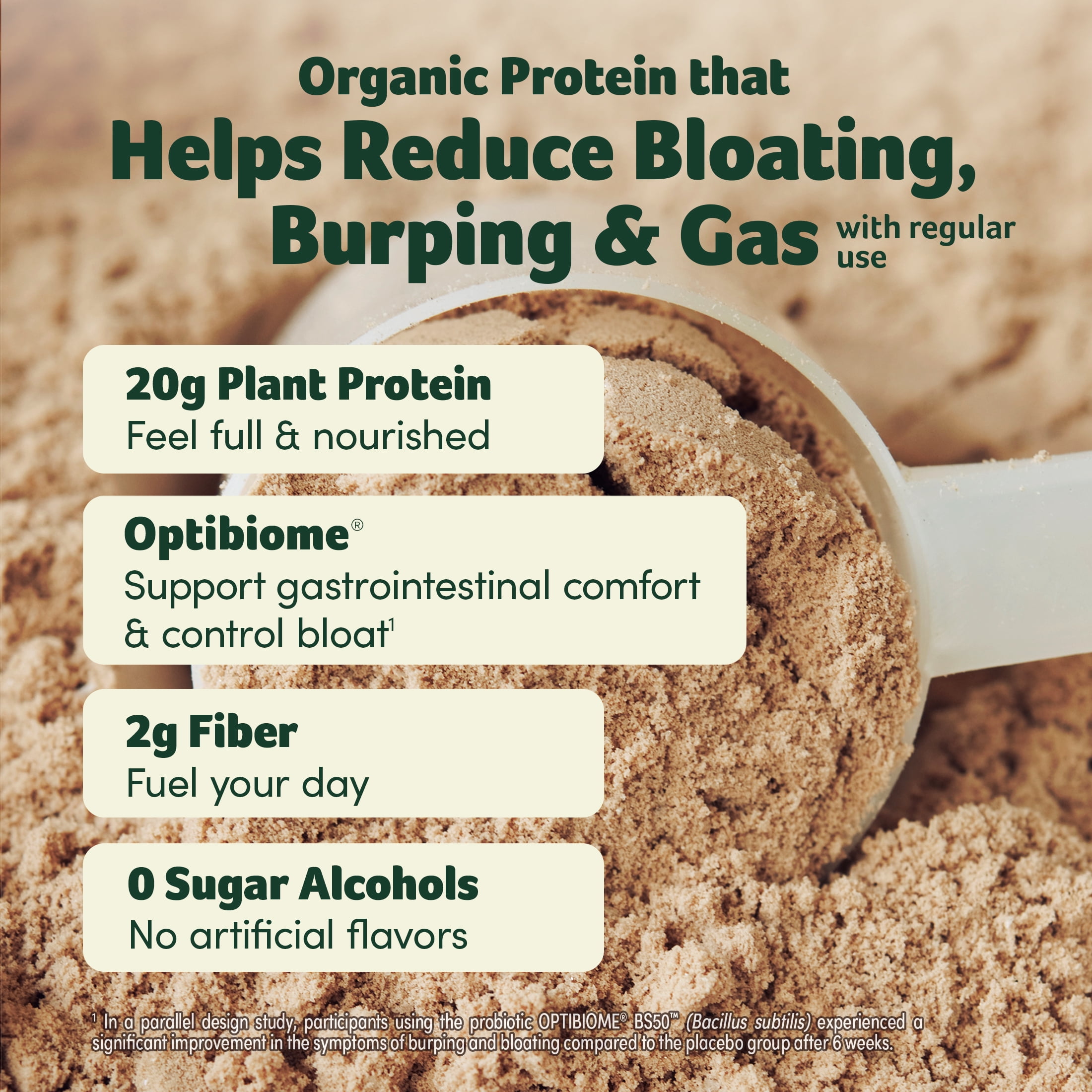 Purely Inspired Organic Plant Protein Powder, Decadent Chocolate, 20g Protein, 1.25lb