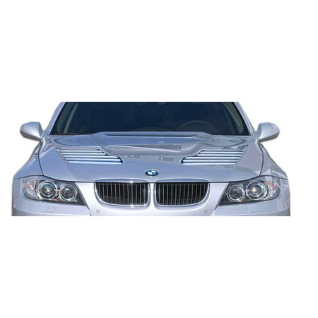 2006-2008 BMW 3 Series E90 4DR Duraflex GTR Look Hood - 1 Piece