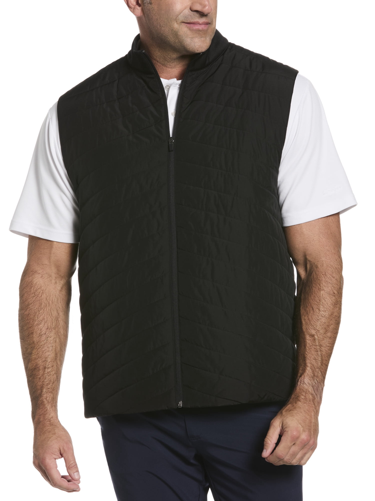 Ben Hogan Men's & Big Men's Performance Quilted Puffer Vest – Lightweight, Full Zip, Sun Protection, S-5XL
