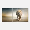 thumbnail image 2 of Smart Elephant Walking - Animal Canvas Wall Art, 2 of 3