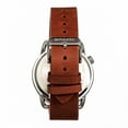 thumbnail image 2 of Breed Regulator Leather-Band Watch w/Second Sub-dial - Brown/Green, 2 of 3