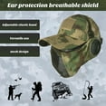 thumbnail image 4 of CSChome Protective Gaming Gear Airsoft Face Guard Lightweight Breathable Ear Protection Face Camping Cosplay Prop, 4 of 7
