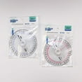 thumbnail image 3 of Yibooy All Circular 10cm 360 Degree Pointer Protractor Ruler Angle Finder Random, 3 of 4
