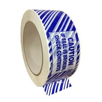 Packaging Tape, Tamper Evident Hot Melt Adhesive Roll, 2 Inch x 110 Yards, 1.9 Mil Thick, Pack of 36 Rolls