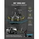 thumbnail image 5 of Prensa de calor digital dual de 12 x 10 pulgadas, prensa de calor de 650 W, impresión de sublimación VEVOR transferencia de impresora de sublimación, rotación de 360 grados para camisetas de bricolaje, 5 of 9