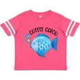 thumbnail image 3 of Inktastic Cutest Catch Cute Blue Fish Boys or Girls Toddler T-Shirt, 3 of 5