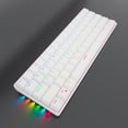 thumbnail image 4 of Teclado inalámbrico 2.4G Teclado mecánico RGB de 61 teclas 3 modos GK023 para computadora portátil PC, 4 of 9