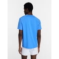 thumbnail image 3 of Athletic Works Men's Reflective Print Soccer Style Performance Shirt, Sizes XS-3XL, 3 of 6