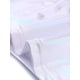 thumbnail image 5 of Top sin mangas U Neck de la edición INSPIRE CHIC para mujeres, ropa de fiesta y club, top corto metálico brillante holográfico XS, blanco holográfico, 5 of 6