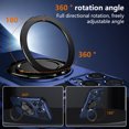 thumbnail image 4 of ELEHOLD for iPhone 16 Pro Max Magnetic Case [Compatible with Mag Safe] Invisible Stand with Ring Kickstand,Military Grade Shockproof Full Protective Case,Royalblue, 4 of 11