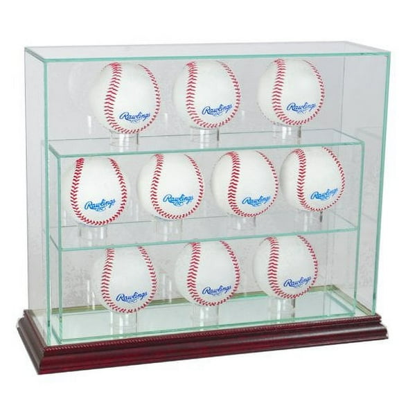 Perfect Cases and Frames Ten Baseball Upright Display Case