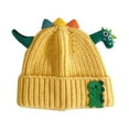 thumbnail image 4 of Hwmodou Toddler Winter Hat Baby Hat Soft Warm Knitted Cute Dinosaurs Boys Girls Kids Beanie, 4 of 5