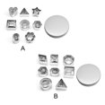 thumbnail image 4 of Matsuzay Paquete de 24 moldes para decoración de tartas DIY, accesorios de cocina de galletas de acero inoxidable, molde para hornear galletas, cena, Herramientas y accesorios para hornear Tipo 2 Matsuzay HA009504-01B, 4 of 6