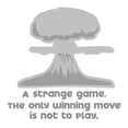 thumbnail image 3 of CafePress - Winning Move [Wargames] Women's Long Sleeve T Sh - Women's Long Sleeve Graphic Casual T-Shirt, 3 of 4