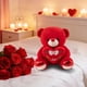 thumbnail image 1 of Muñeca oso novia rosa muñeca juguete regalo de cumpleaños para niños regalo de novia juguetes lindos dormitorio esencial regalos para hombres almohada regalos para mujeres cojines decorativos, 1 of 9