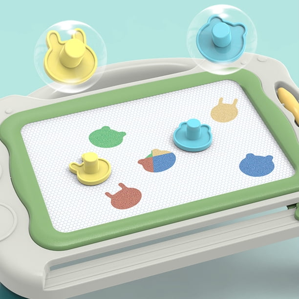 Tablero de dibujo para niños, tablero de dibujo magnético, tablero de dibujo magnético reutilizable, tablero de dibujo creado magistralmente