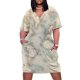 thumbnail image 2 of Mapa del mundo antiguo (1911) Vestido holgado con bolsillos Vestido de verano para mujer Vestido de fiesta 2025, 2 of 7
