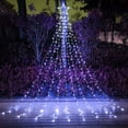thumbnail image 1 of Luces navideñas con forma de estrella para exteriores FUNIAO 320 LED 110 V a prueba de agua, 1 of 9