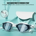 thumbnail image 3 of Daily Mix Store Anti Fog Swimming Goggles Adults Large Waterproof Frame Swim Diving Hot T1, 3 of 9