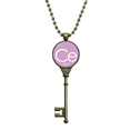 thumbnail image 1 of Chestry Elements Period Table Lanthanide Cerium Ce Key Necklace Pendant Tray Embellished Chain, 1 of 3