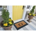 thumbnail image 4 of A1HC First Impression Rubber and Coir, Black/Beige 24" X 39" Heavy Duty Outdoor Monogrammed Doormat, 4 of 10