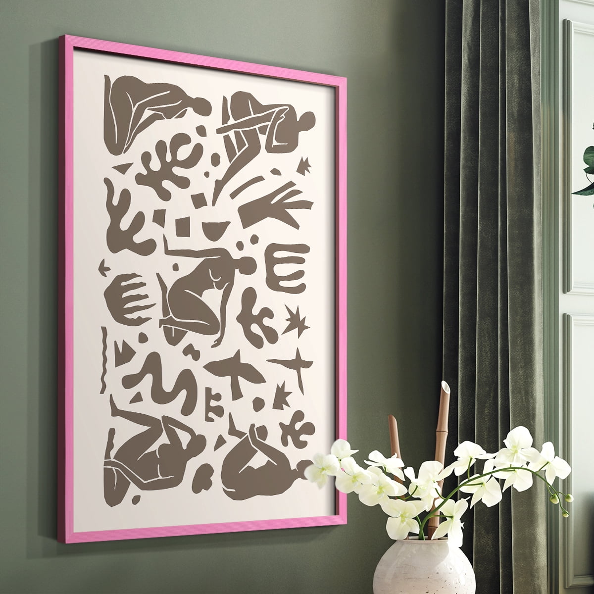 Matisse CCXXXIV in Solid Wood 8 x 10 Framed Print