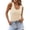 Beige, variant on Womens Ribbed Knit Tank Top Summer Sleeveless Square Neck Casual Basic Slimming Sweater Vest Tops