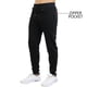 thumbnail image 2 of Galaxy by Harvic Paquete de 3 Pantalones Deportivos Ajustados de Forro Polar para Hombre (S-2XL), 2 of 5