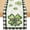 E, variant on Kumdkd St.Patrick's Day Table Runner Green Clover Kitchen Dining Table Decorations, Four-Leaf Clover Linen Tablecloth & Decorative Table Flag for Holiday Party, Dinner Table Decor