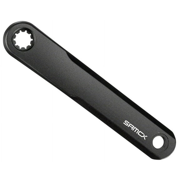 Samox E3 BO Ebike Crank Arm Set - 165mm, Bosch GEN 3 (BNI Spindle), 5mm offset, Black