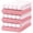 Pink, variant on Simmore 100% Cotton Terry Kitchen Towels, Super Soft Absorbent Dish Towels and Dish Cloths for Kitchen Washing and Drying, 6-Piece Set, 16x28 Inches, Grey