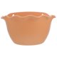 thumbnail image 1 of Maceta semicircular para colgar en la pared, ideal para interiores y exteriores, ideal para jardín (marrón claro grande), 1 of 8