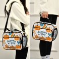 thumbnail image 5 of FORMRS Student Lunch Bag Insulated Reusable Cooler Box with Zipper Pockets, Pumpkins Pattern, 5 of 9
