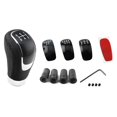thumbnail image 1 of BTOER PU Pibo Head Handball 3 Gear Face Car Shift Lever Shift Head For Most Cars, 1 of 8