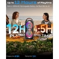 thumbnail image 3 of Parlante Bluetooth ABigDay DF-720 de 60W con Doble Woofer de 4" y 12 Horas de Reproducción, 3 of 9