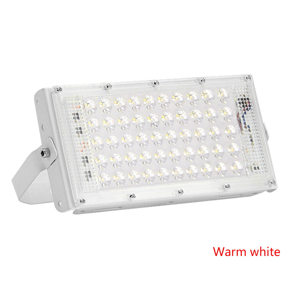 3X 500 Watt Slim High Power LED Flood Light Warm White Indoor Outdoor Fixtures