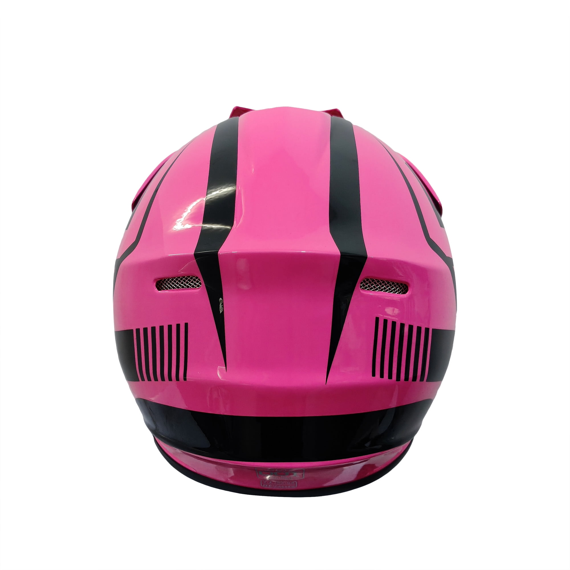 HHH Helmet Kids Teen Dirt Bike Safety Standard DOT Certified (Pink-Medium)