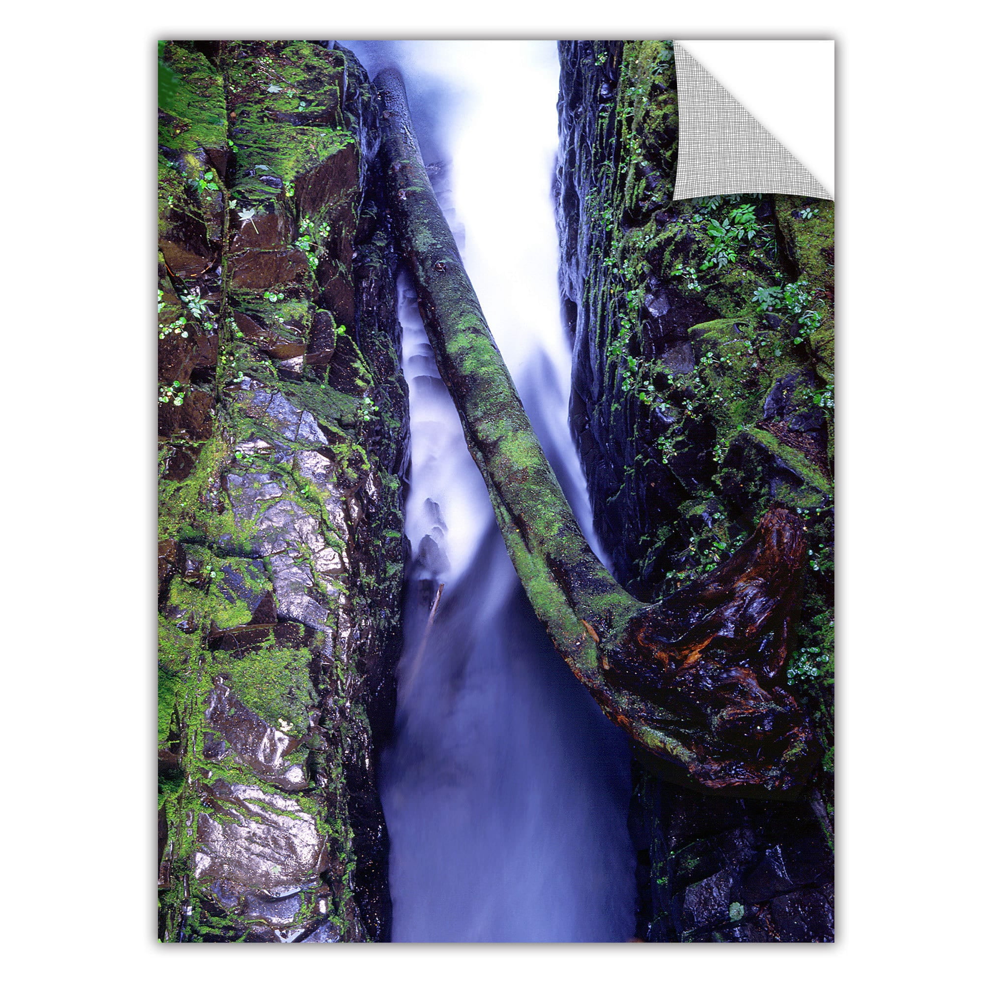 ArtWall ArtApeelz Sol Duc River Slot Removable Graphic Wall Art by Dean Uhlinger 18 by 24-Inch 