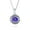 Dark-Blue, variant on Bling Jewelry Womens Turkish Amulet Aqua Nazar Blue Evil Eye Filigree Charm Pendant Necklace Silver