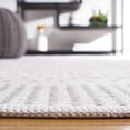 thumbnail image 4 of Safavieh Montauk Nuala Abstract Dots Cotton Runner Rug, Light Gray/Ivory, 2'3" x 9', 4 of 11