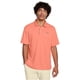 thumbnail image 1 of Polo de golf Under Armour Tech para hombre, talla XL, naranja, 1 of 4