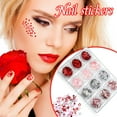 thumbnail image 4 of Limited Time Deal karymi 12 Boxes of Valentine's Day Heart-shaped Glitter Nail Art Color Mixed Heart-shap Family Gifts Clearance Sales Clearance, 4 of 9