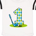 thumbnail image 3 of Inktastic Argyle Golf 1st Birthday Gift Baby Boy Bodysuit, 3 of 4
