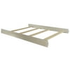 Evolur Universal Convertible Crib Wooden Full Size Bed Rail, Gold Dust