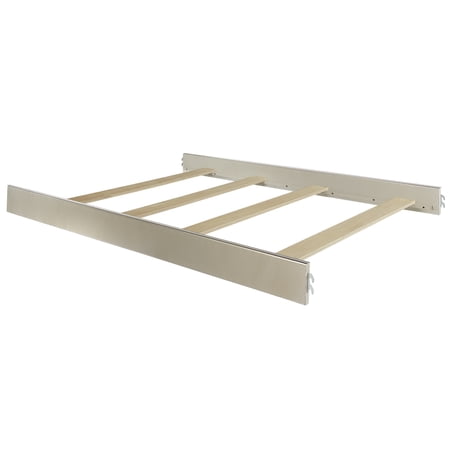 Evolur Universal Convertible Crib Wooden Full Size Bed Rail, Gold Dust